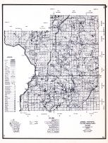 Polk County, Wisconsin State Atlas 1956 Highway Maps
